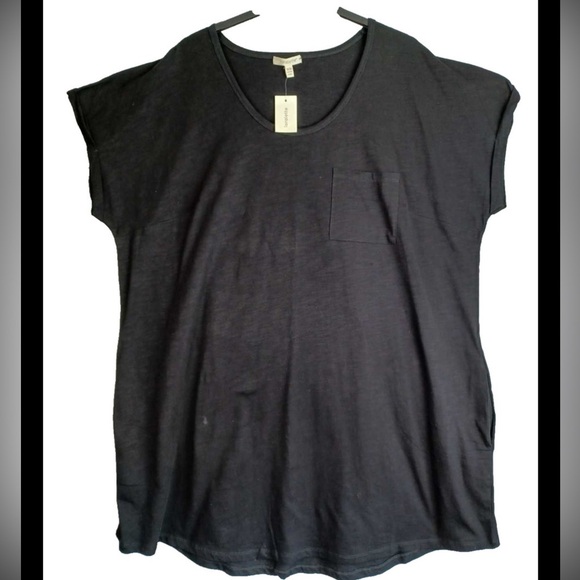 Loralette Black Short Sleeve T-shirt mini dress - Picture 1 of 8